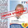 Wahlkampfmaterial der FPÖ Heidenreichstein