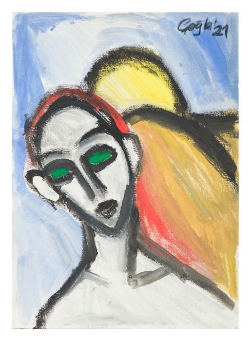 O.T., 2021

Mischtechnik auf Papier, 21 x 14,5 cm, gerahmt
signiert und datiert

Ausrufpreis: 170,-
